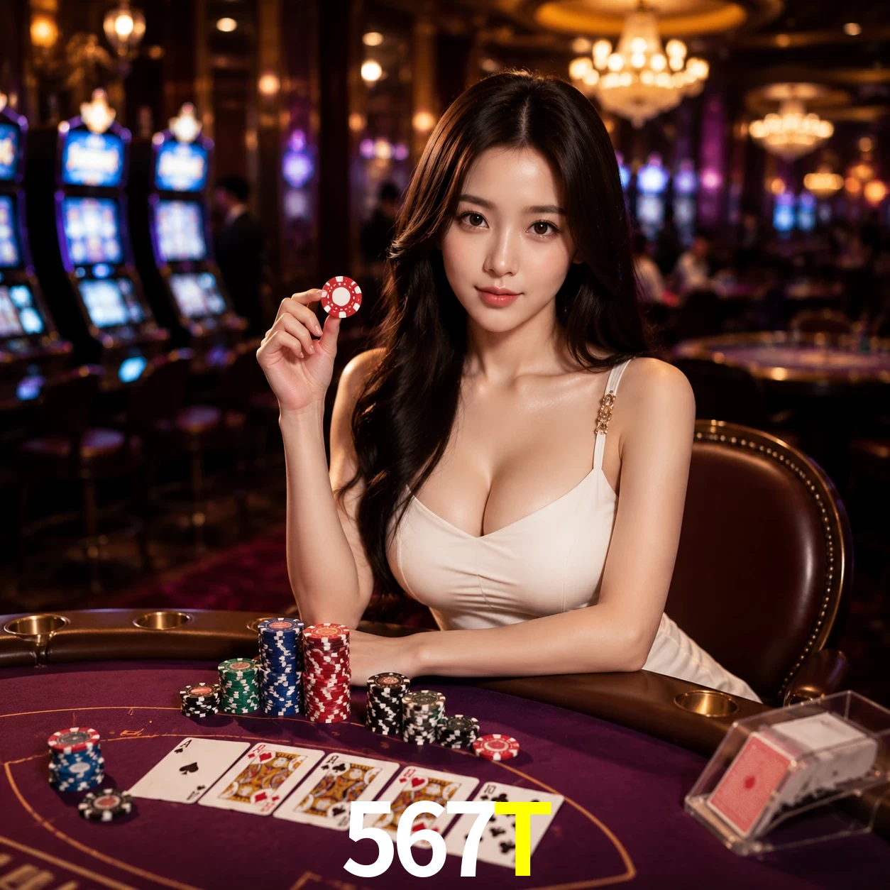 Cassino ao vivo 567T dealers